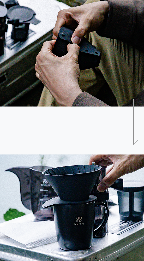 Hario Dripper ZEBRANG (1 Tazza)