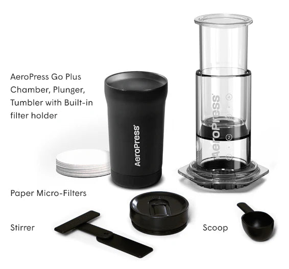 Aeropress Go Plus - Nero